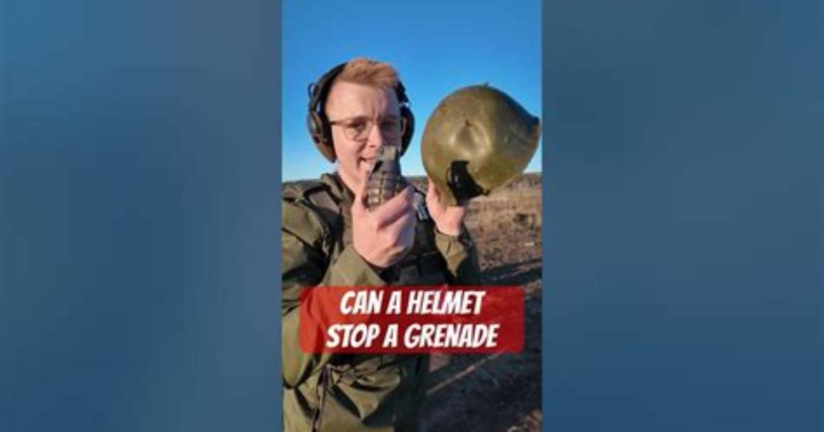 Will a Helmet Stop a Grenade?