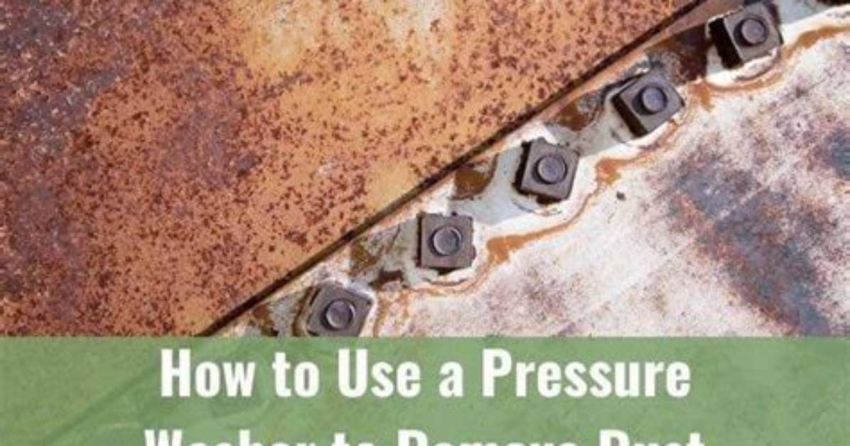 Will a Pressure Washer Remove Rust from Concrete?