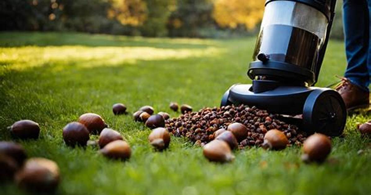 Will a Yard Vacuum Pick up Acorns?