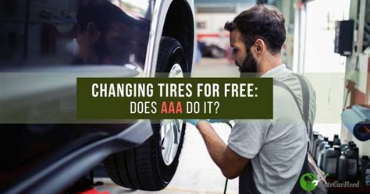 Will Aaa Change a Tire?