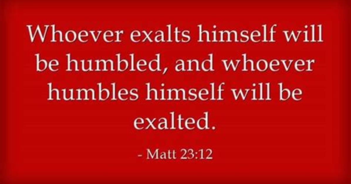 Will Be Exalted Bible Definition?