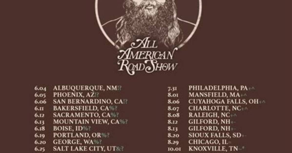 Will Chris Stapleton Tour Uk 2020?