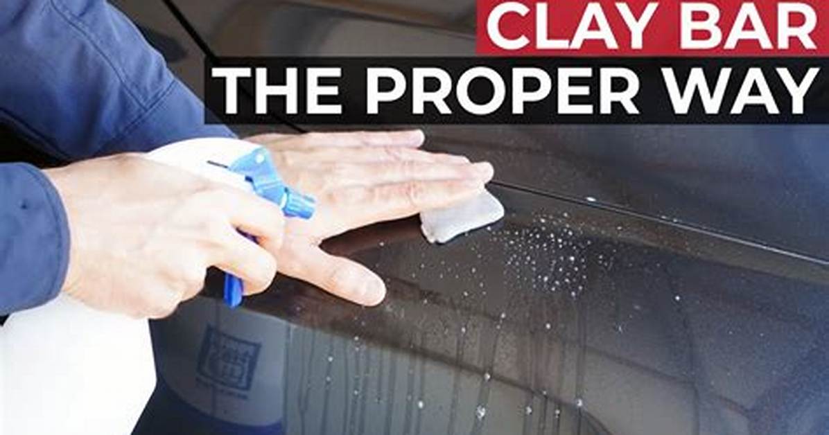 Will Clay Bar Remove Swirls?