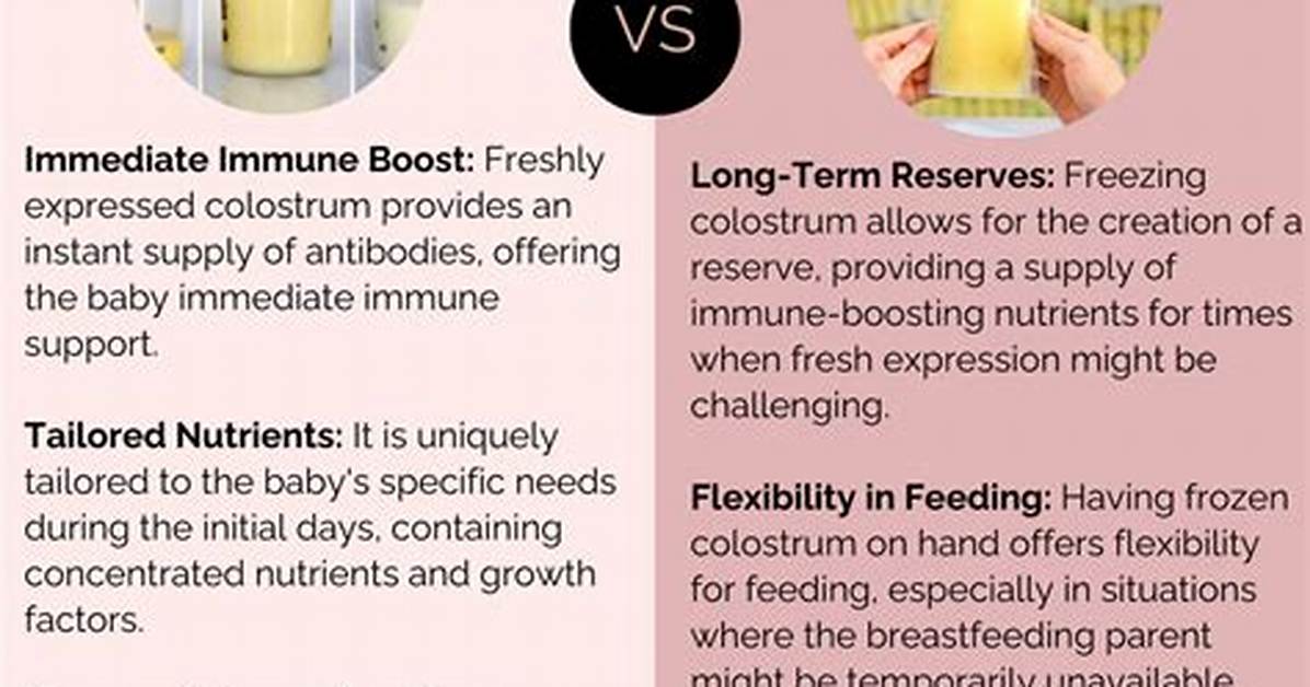 Will Colostrum Help Baby with Cold?