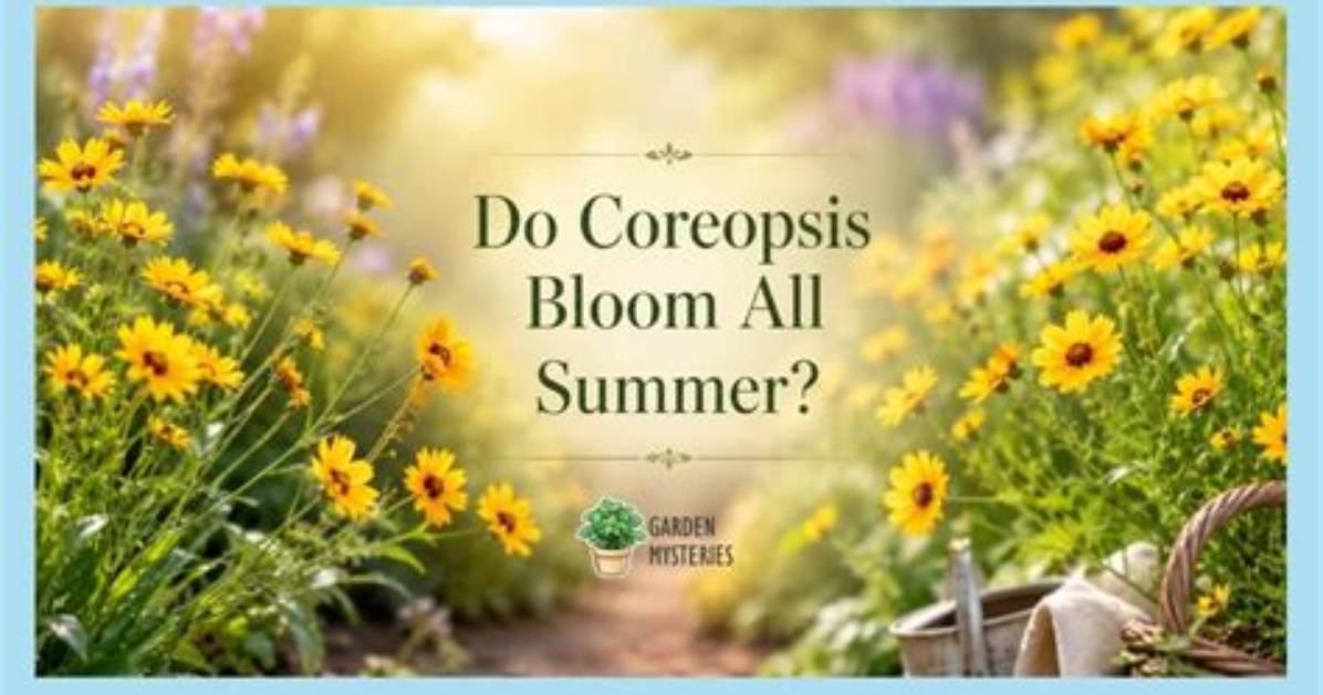 Will Coreopsis Bloom All Summer?