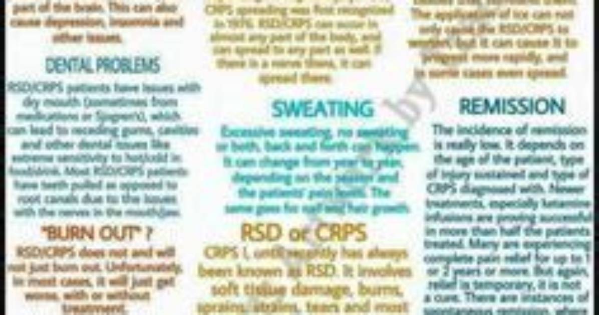 Will Crps Ever Go Away?