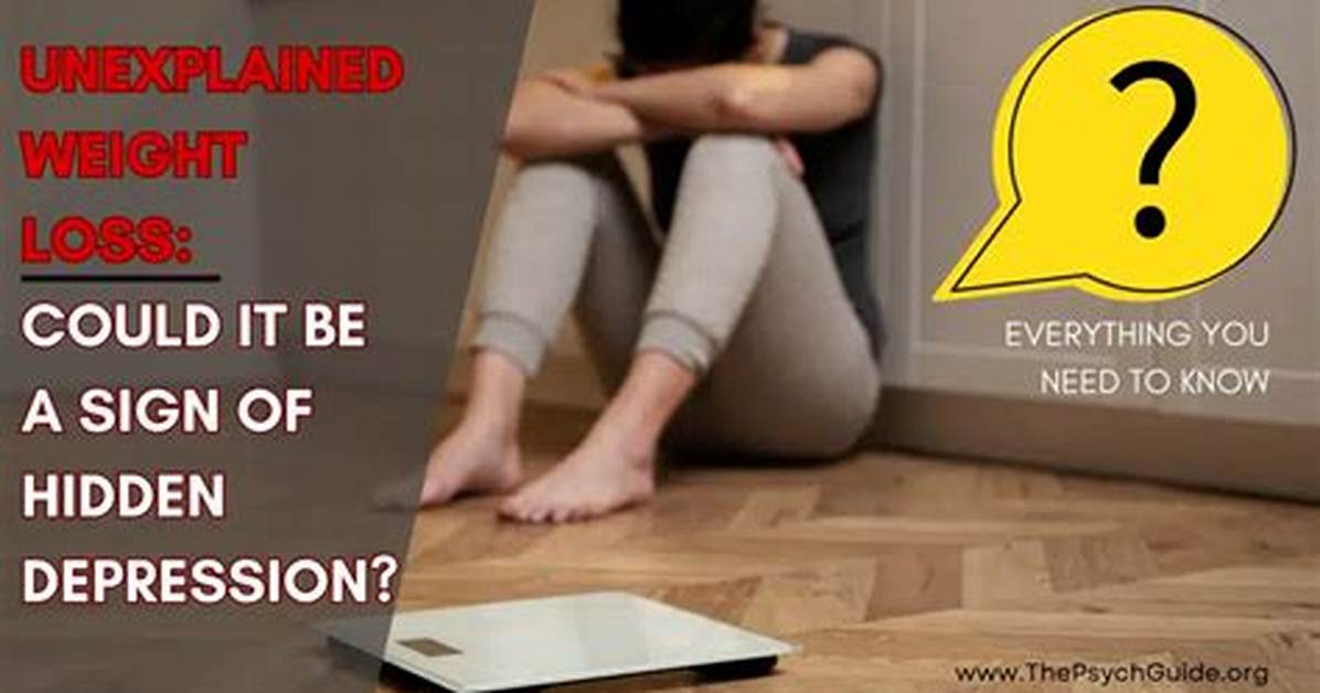 Will Depression Cause Weight Loss?