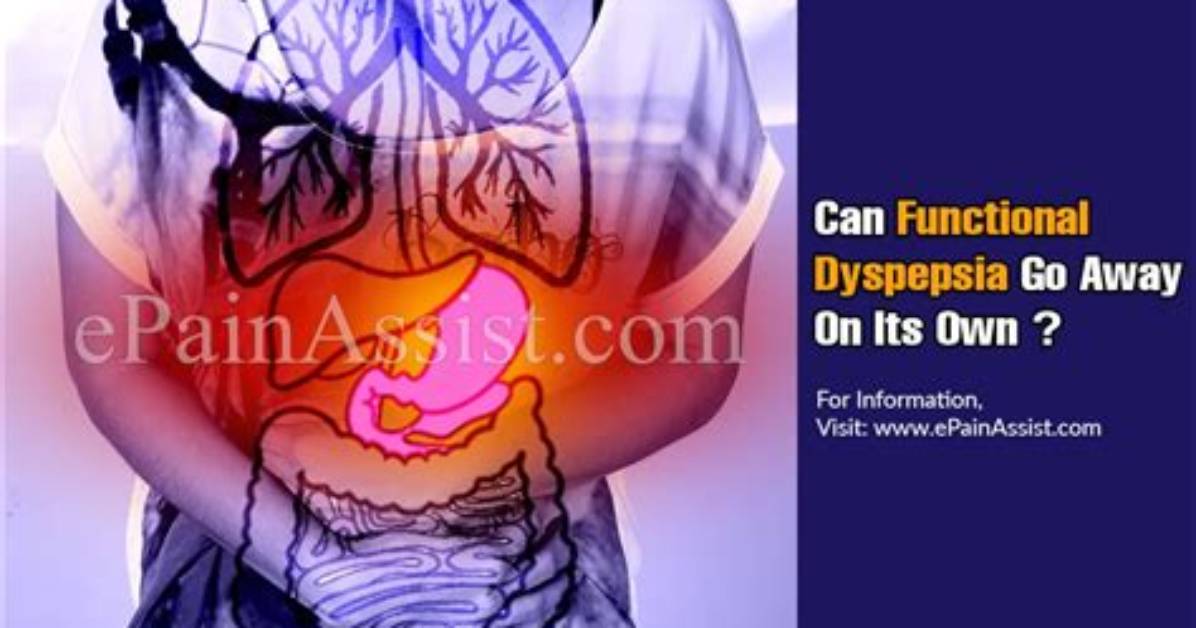 Will Dyspepsia Go Away?