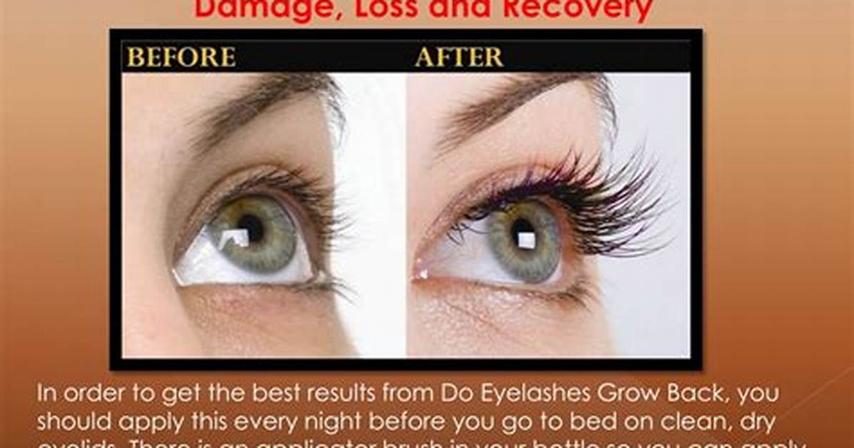 Will Eyelash Grow Back?