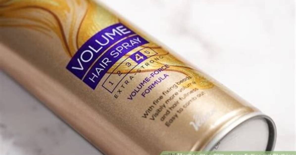 Will Hairspray Keep Glitter from Falling off?