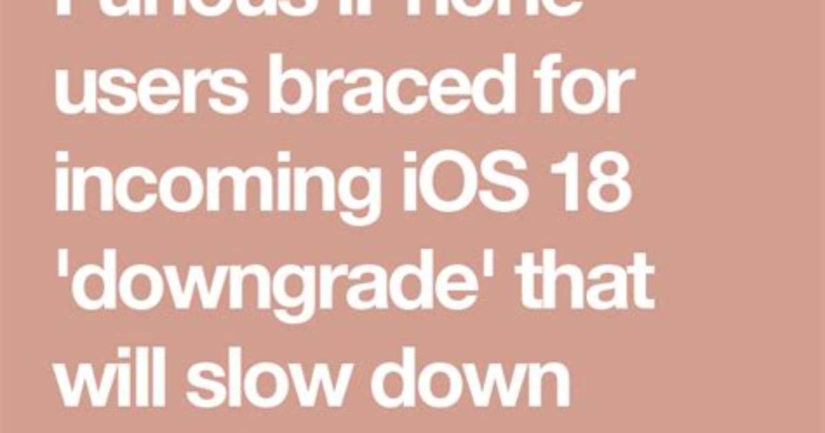Will iPhone 6 Slow Down with iOS 12?