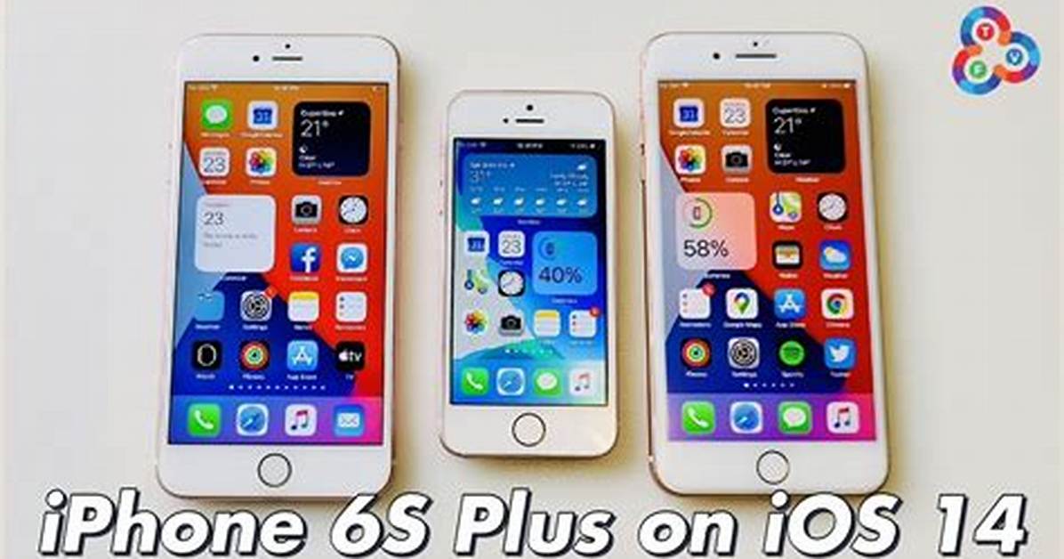 Will iPhone 6S Plus Get iOS 14?