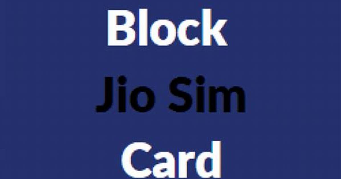 Will Jio Block Sim Slot?