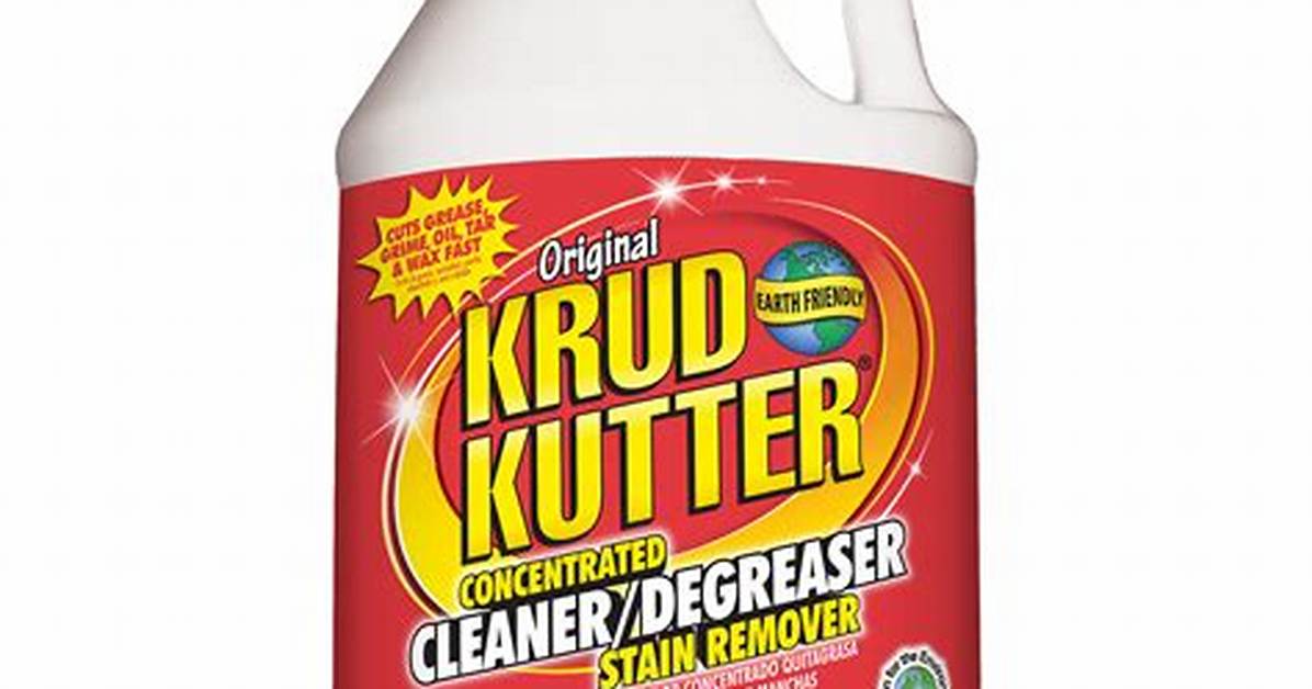 Will Krud Kutter Kill Plants?