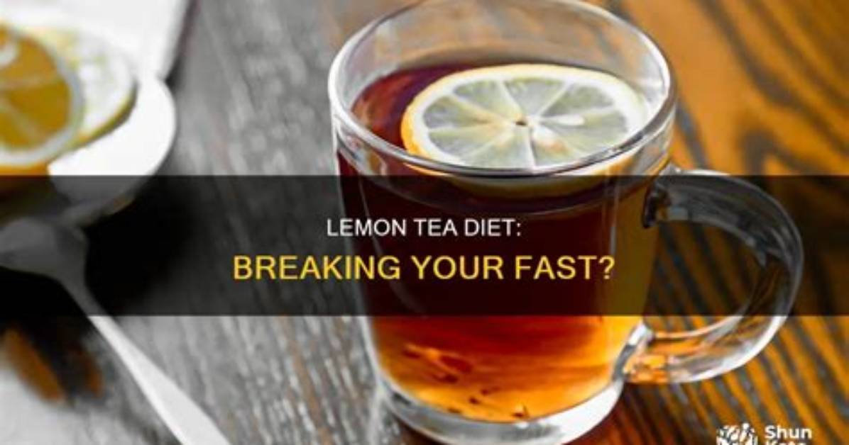 Will Lemon in Tea Break a Fast?