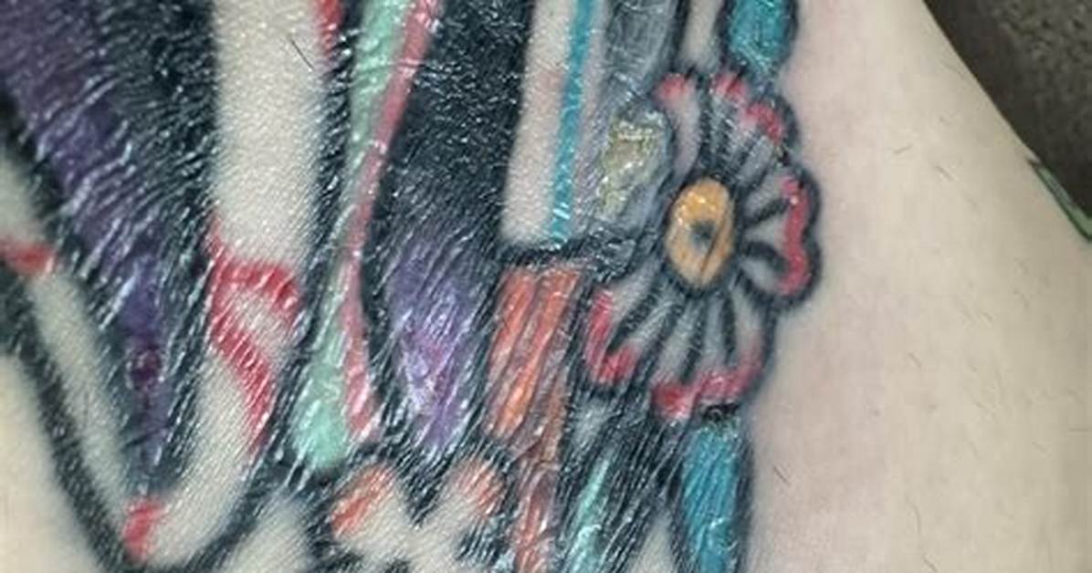 Will My Tattoo Flake off?