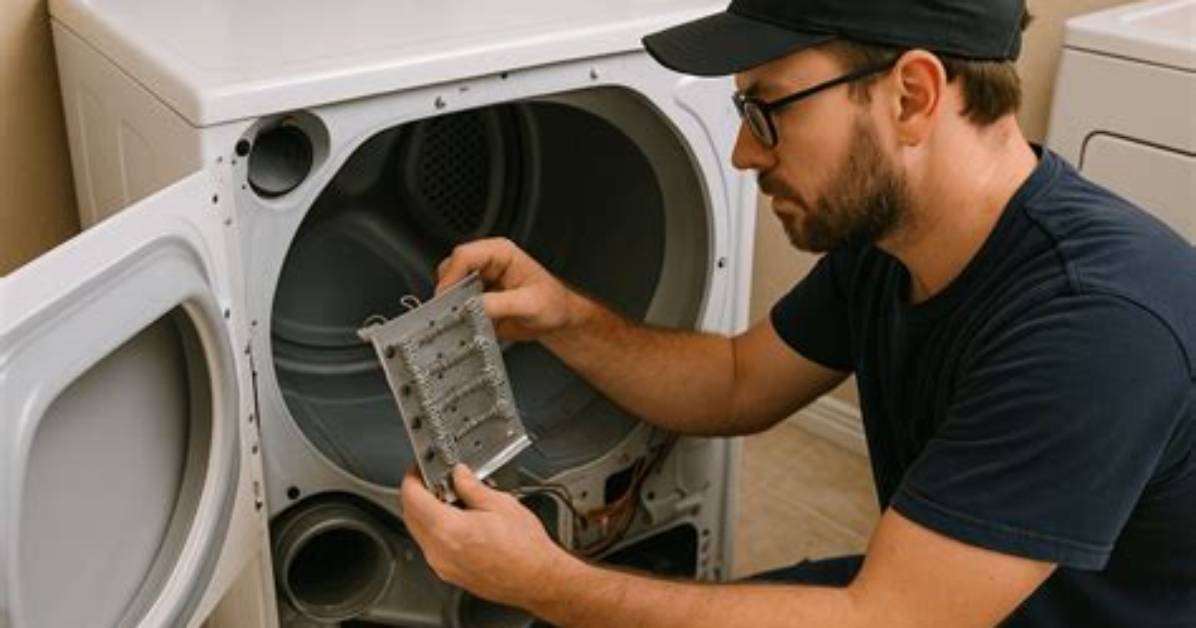 Will New Dryer Element Smell?