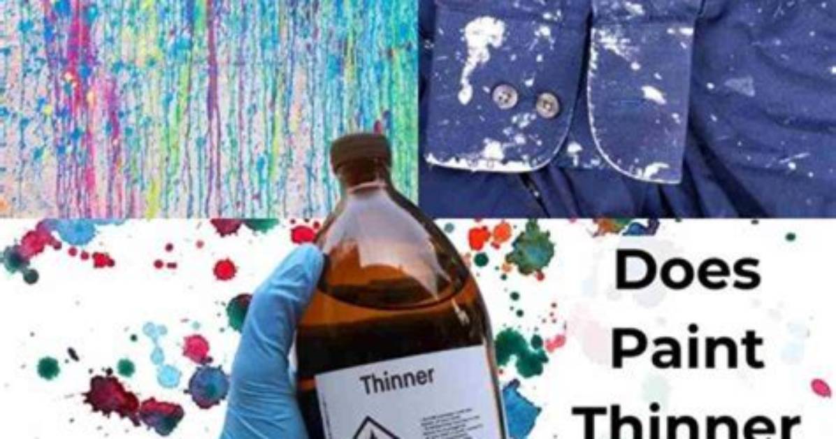 Will Paint Thinner Remove Dried Paint?