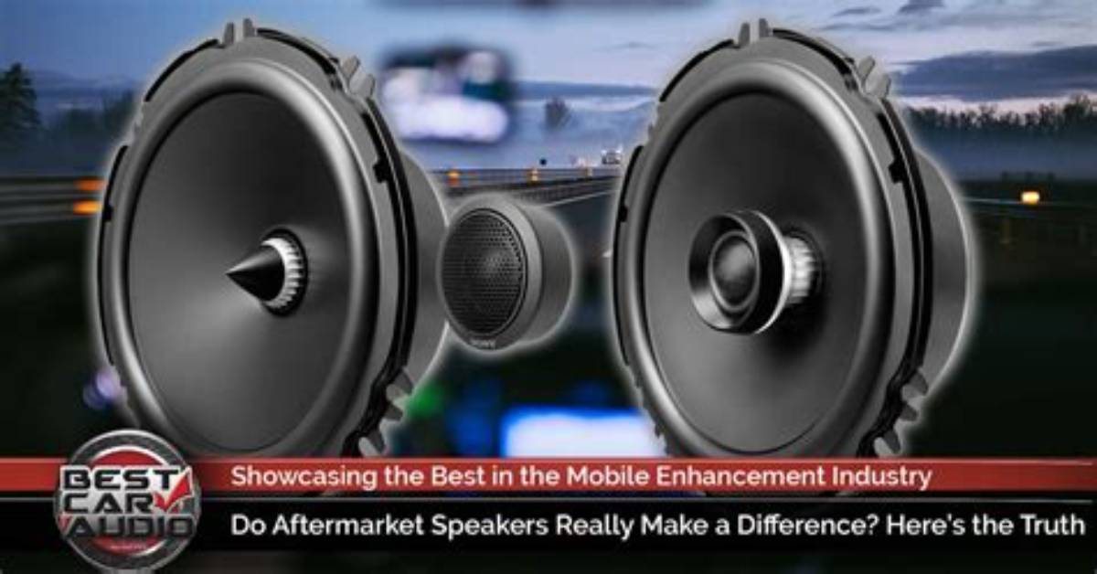 Will Replacing Car Speakers Make a Difference?