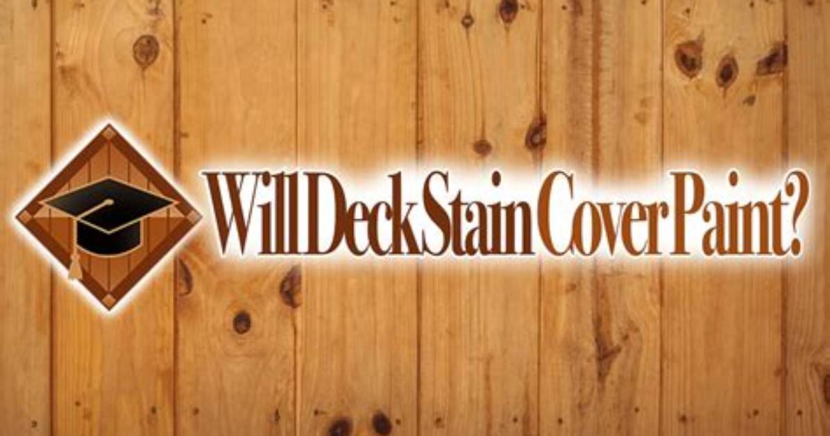 Will Solid Stain Cover Paint?