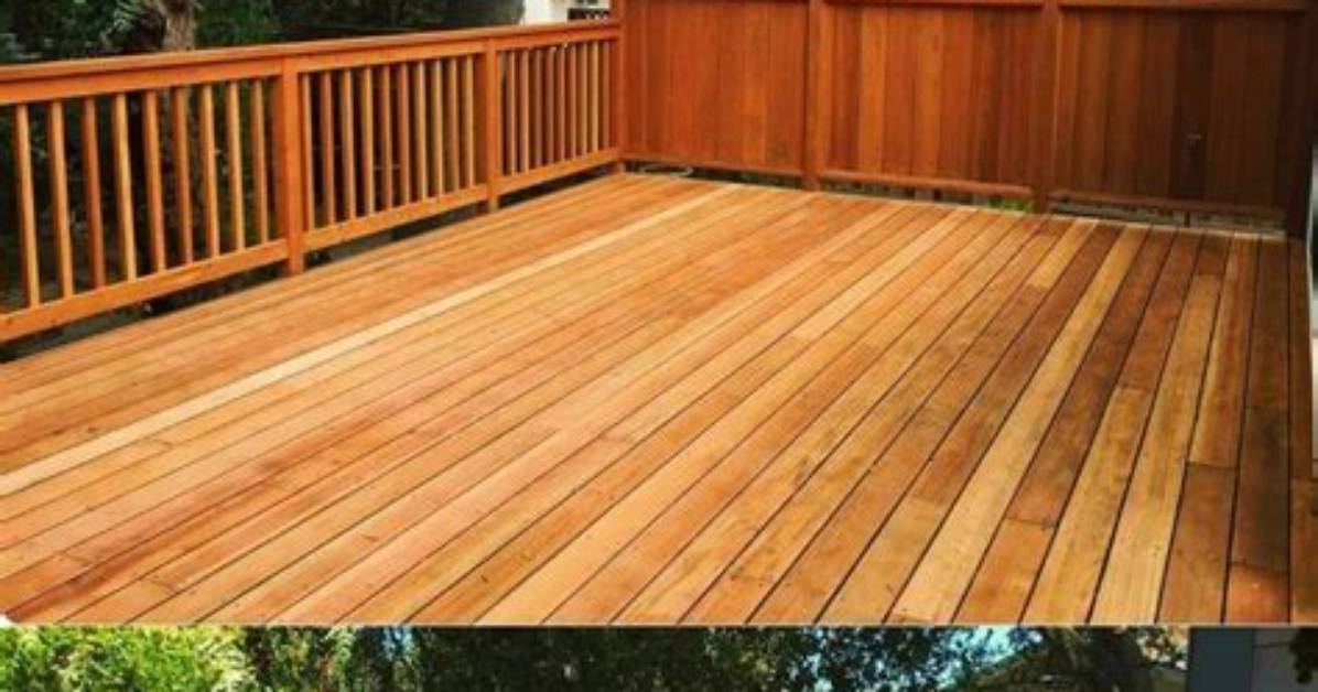 Will Tacky Deck Ever Dry