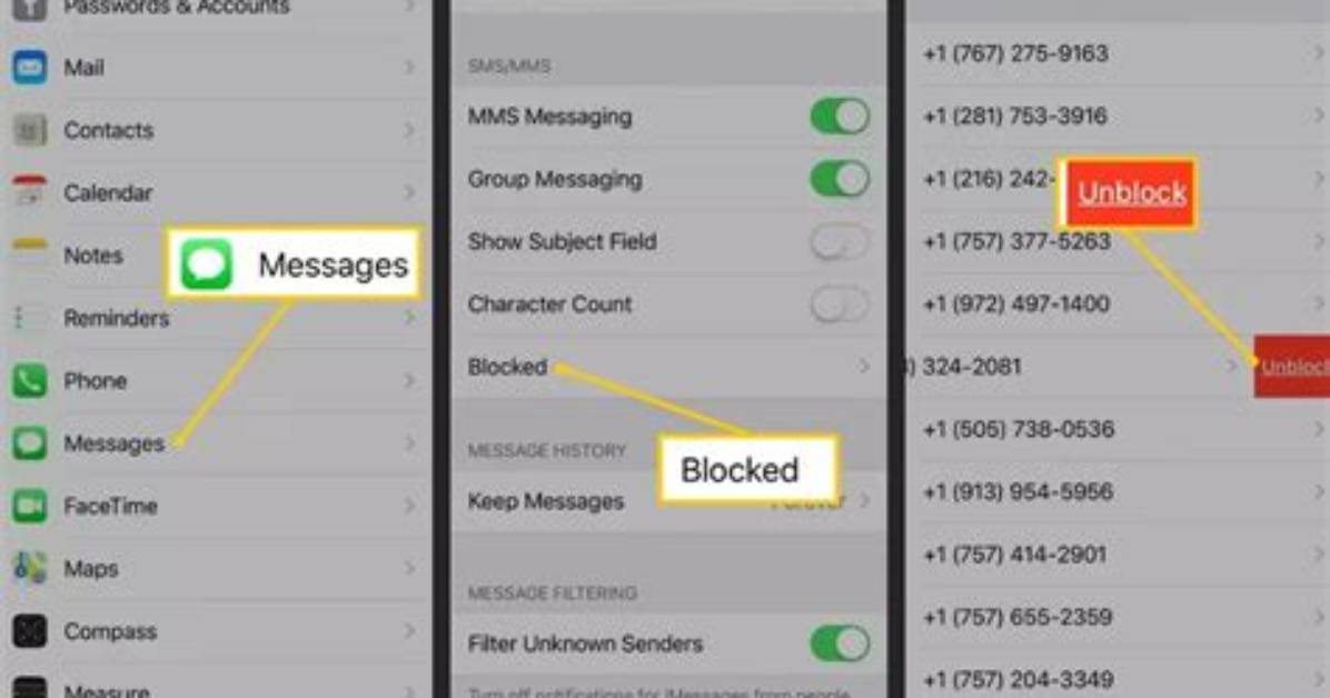 Will Text Messages Come Through After Unblocking?