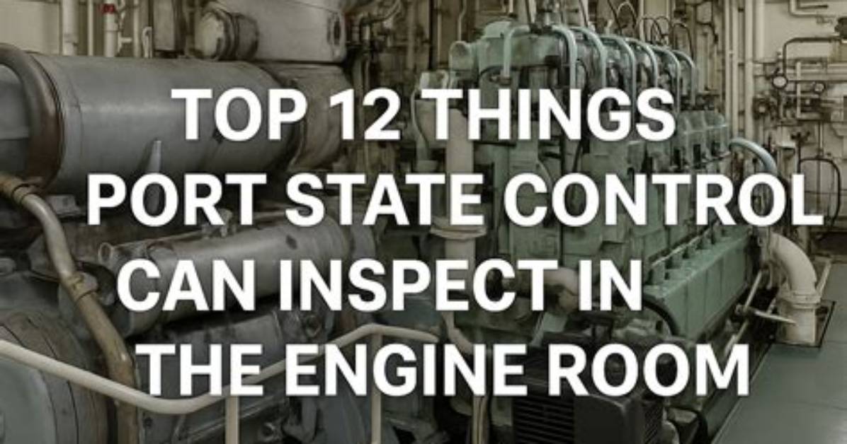 Will the Master Inspect the Engine Room?