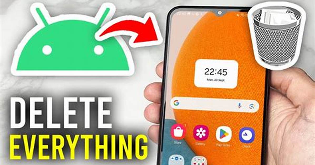 Will Updating Android Delete Everything?