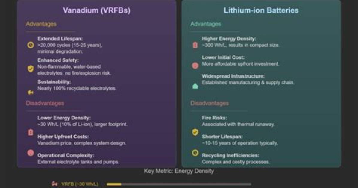 Will Vanadium Replace Lithium?
