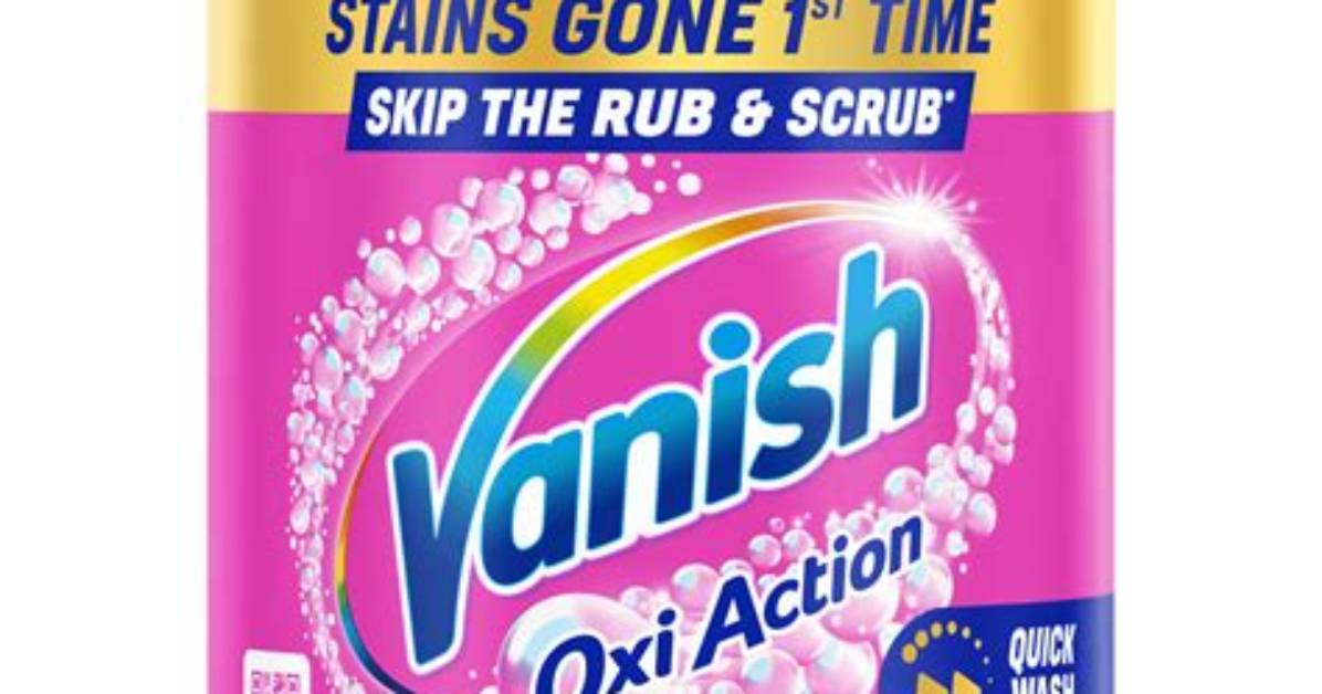 Will Vanish Remove Colour Run?