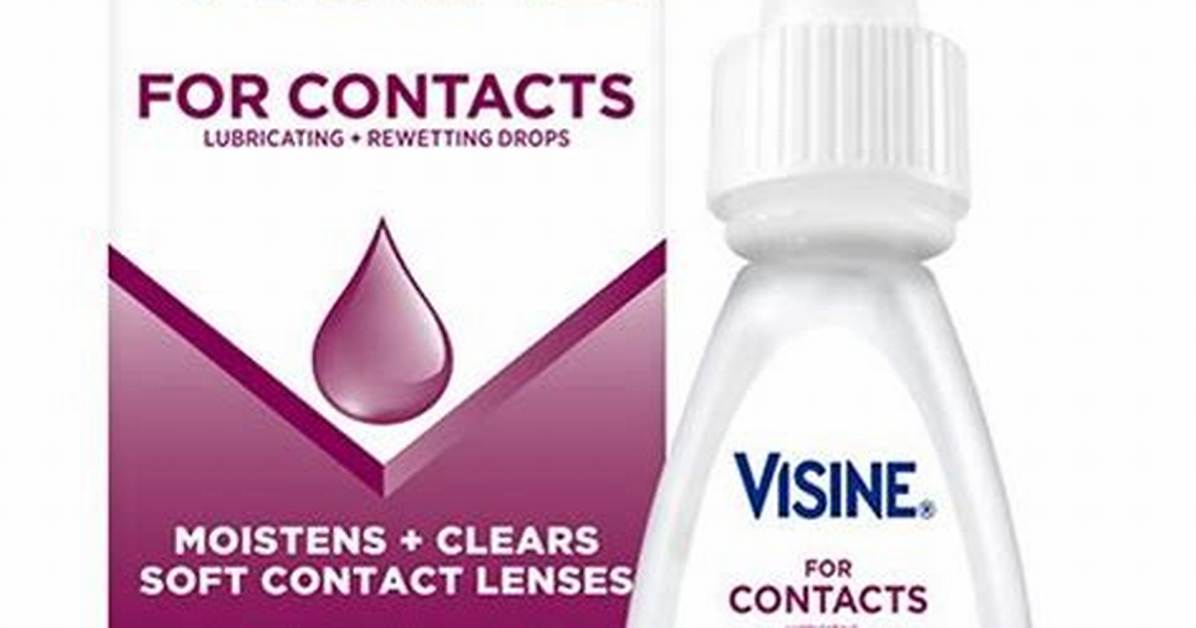 Will Visine Work as Contact Solution?