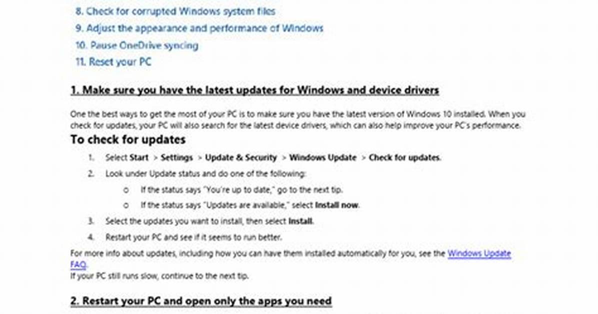 Will Windows 10 Improve Performance?