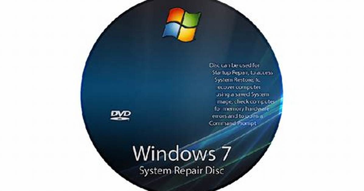 Will Windows 7 Repair Disk Delete My Files?