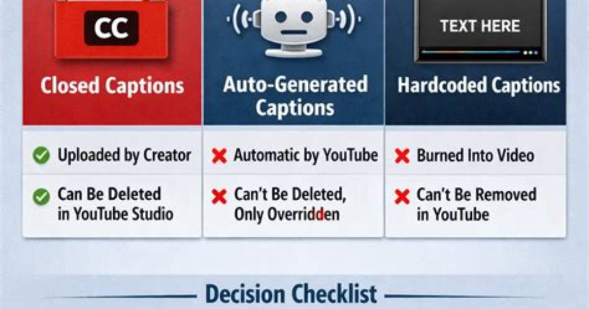 Will Youtube Remove Captions?