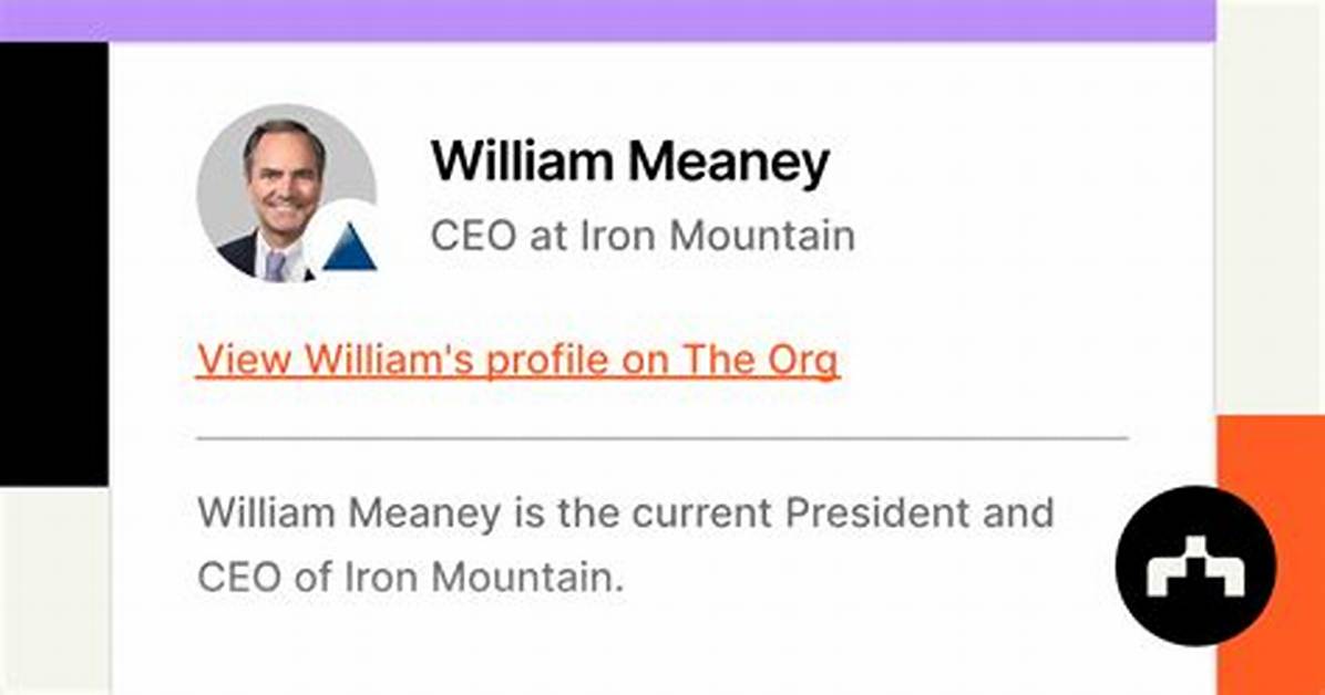 William Meaney Net Worth