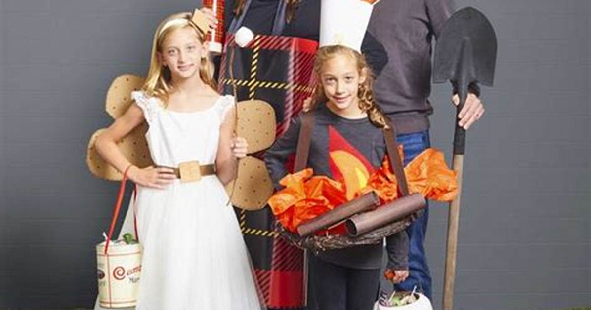 Win Halloween with a Campfire Family Costume