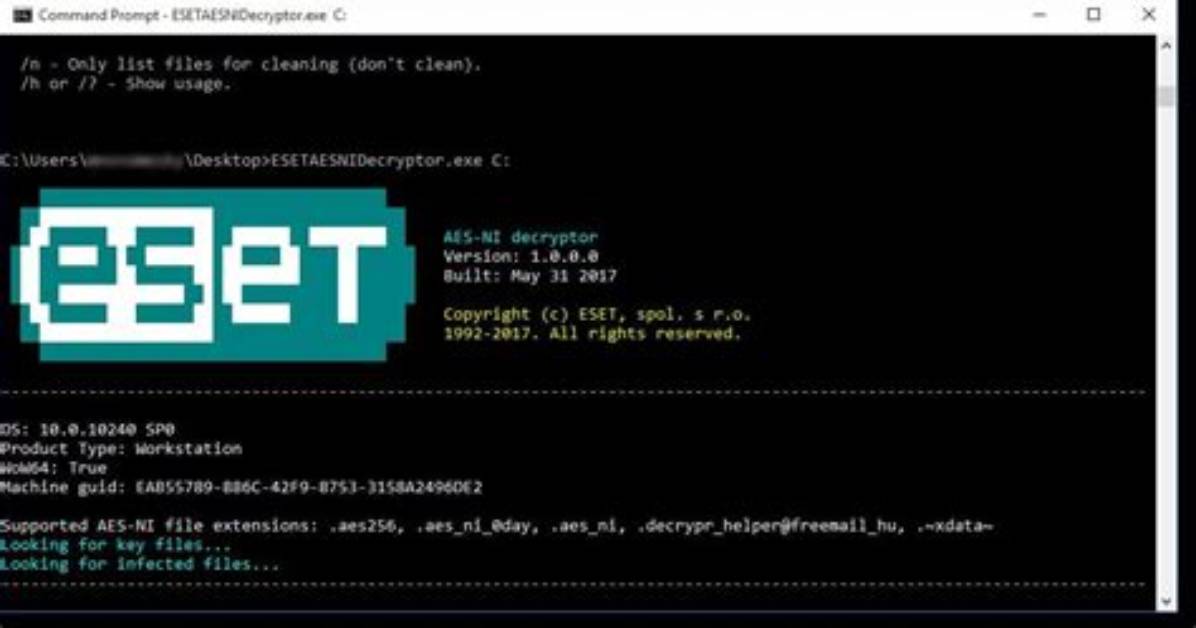 Win32/Filecoder. Aesni. C