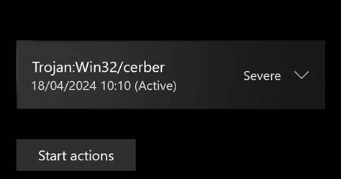Win32/Filecoder. Cerber. D