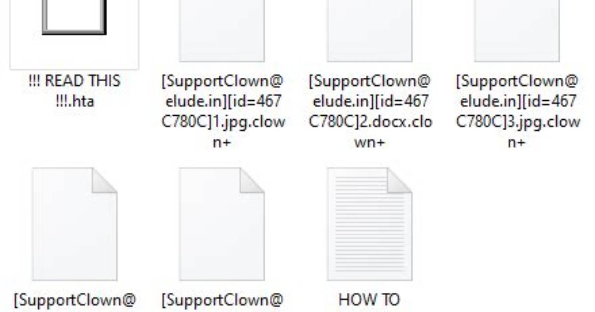 Win32/Filecoder. Clown. F