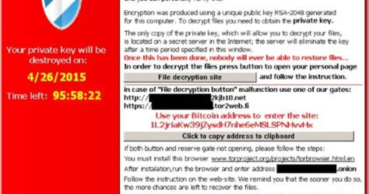 Win32/Filecoder. Crysis. K