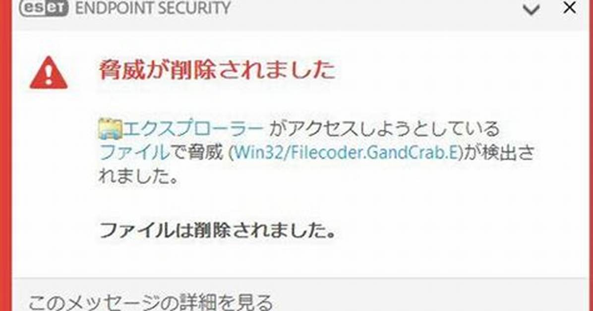 Win32/Filecoder. Gandcrab. F