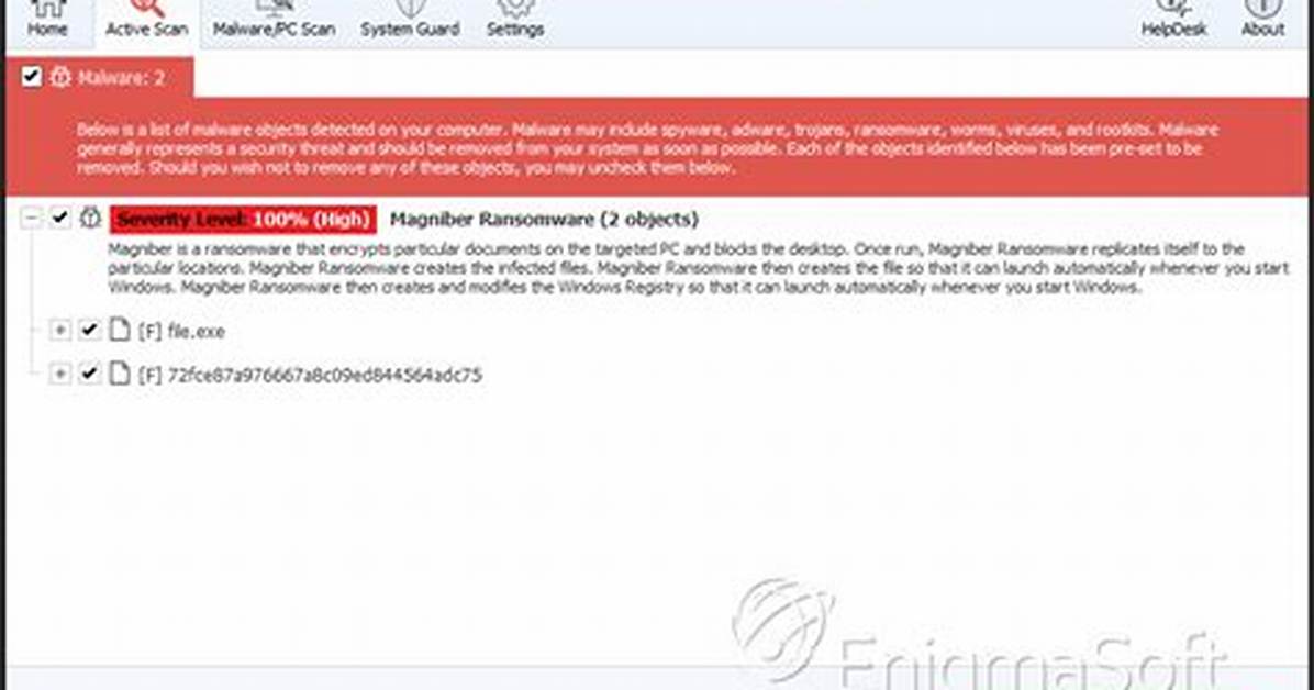 Win32/Filecoder. Magniber. A
