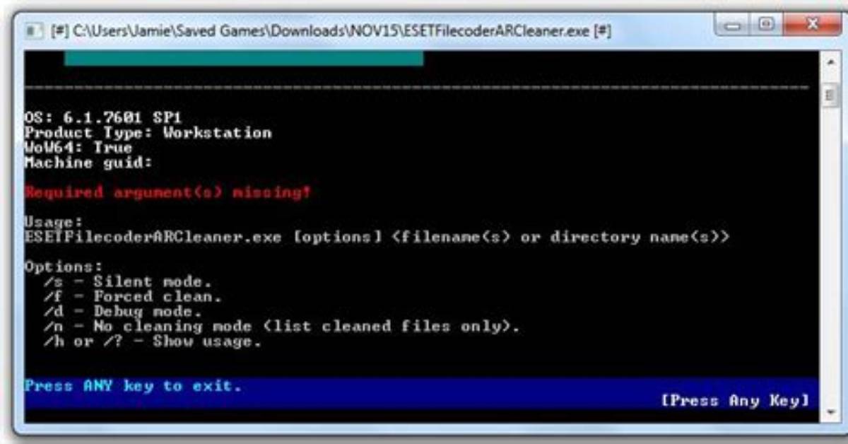 Win32/Filecoder. Ohg