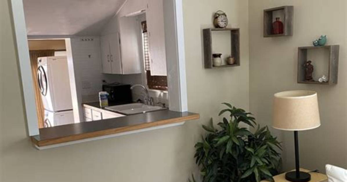 Window Between Kitchen and Living Room