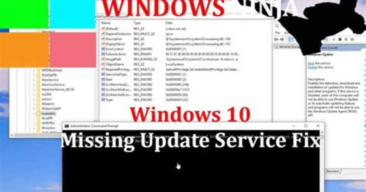 Windows 10 Missing Service
