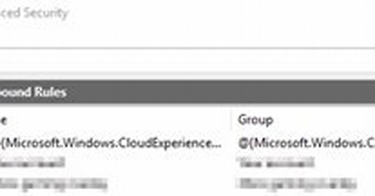 Windows 10 Private Firewall Blocks All Internet Traffic