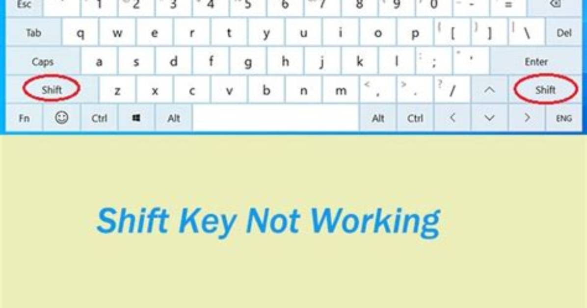 Windows 10: Shift+Tab Not Working