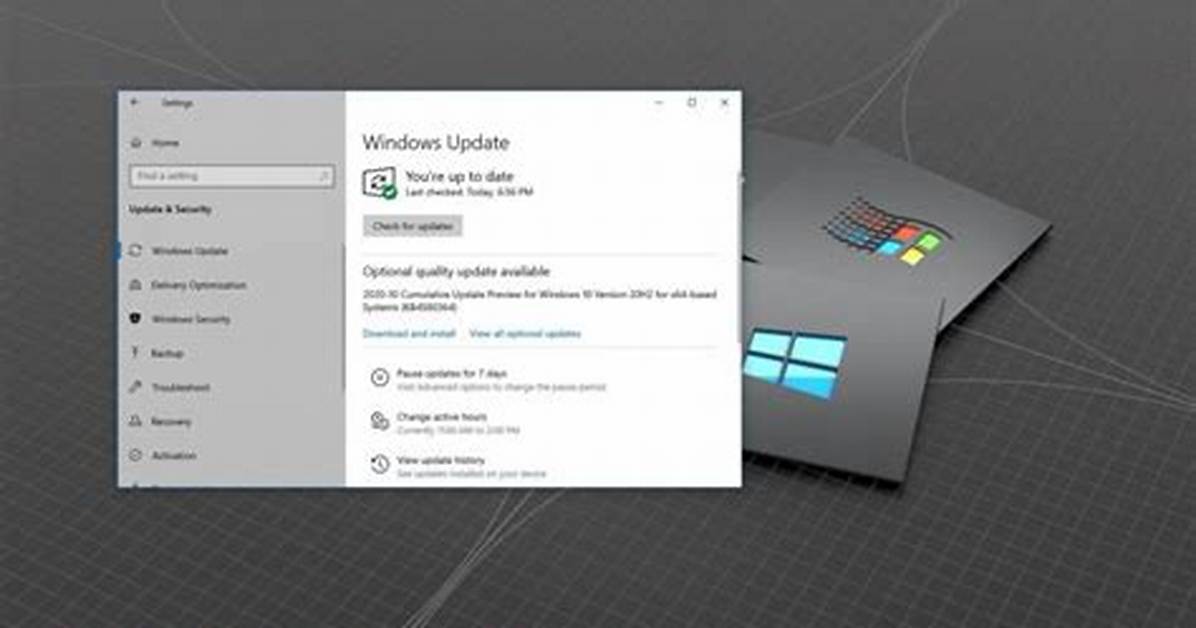 Windows 10 Update: 2004 First, or 20H2 Directly?