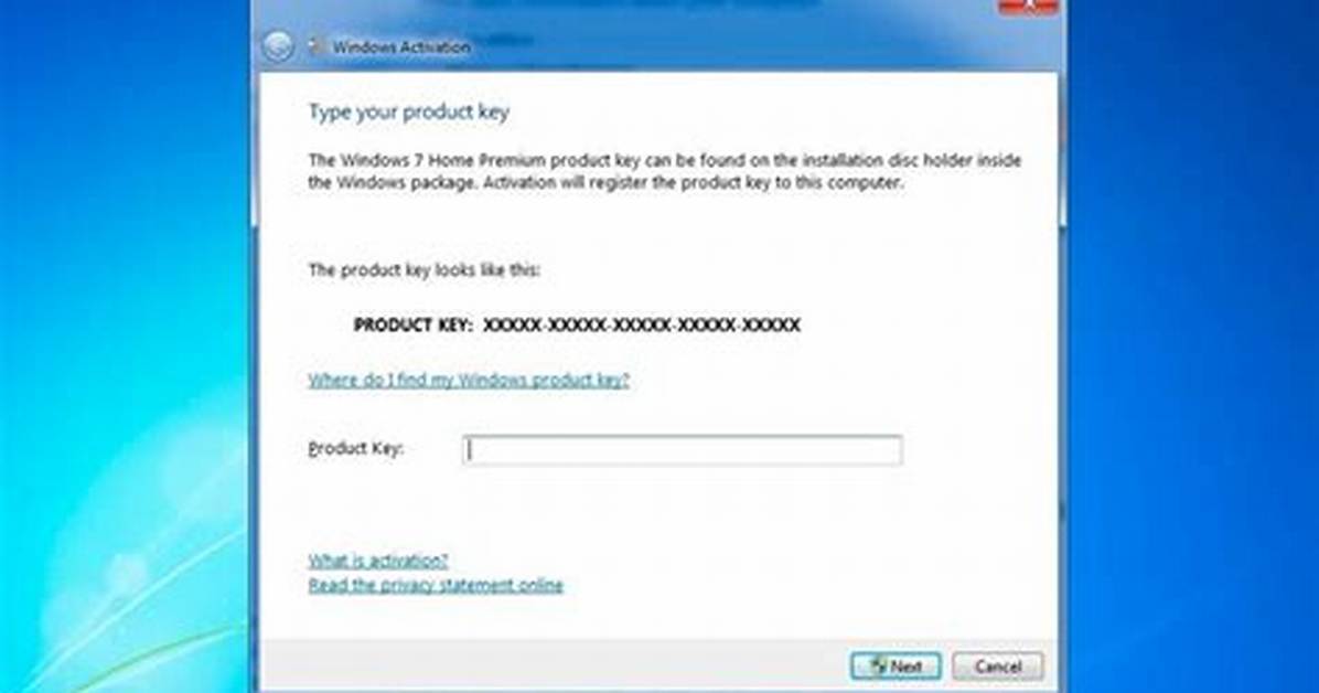 Windows 7 Activation on a Macbook Pro -- Valid Product Key Is "Not Valid"