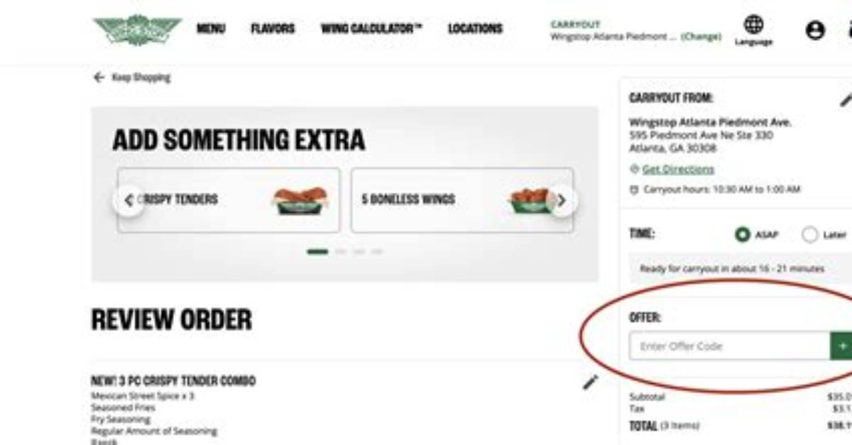 Wingstop Promo Code 2021, Does Wingstop Have Any Discounts?